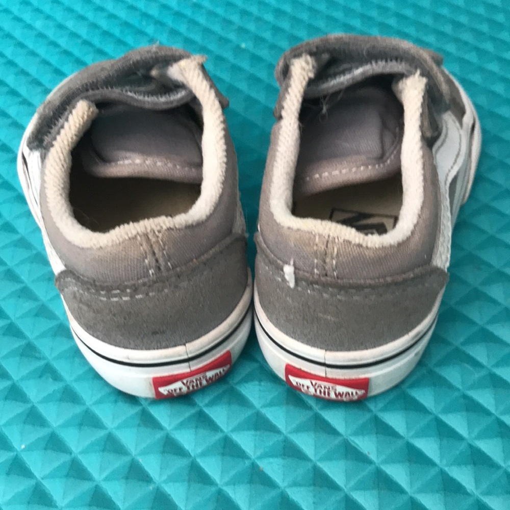 VANS Old Skool Baby Boy Doble Strap Suede Upper Shoes | 5 - Picture 3 of 11